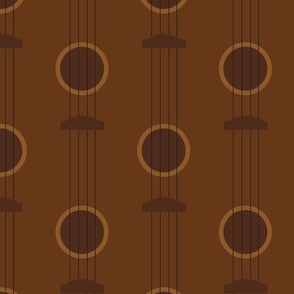 Ukulele Strings Light Brown- Large Scale
