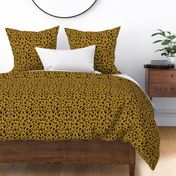 Leopard Print Duotone - Mustard