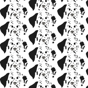 Dalmatian with Crossed Eyes