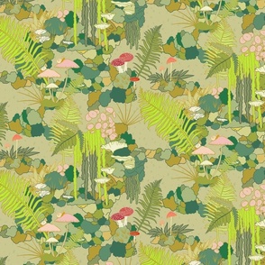 Mossy Forest Floor Pattern - Small