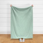 Lily Spring Green on Mint // small