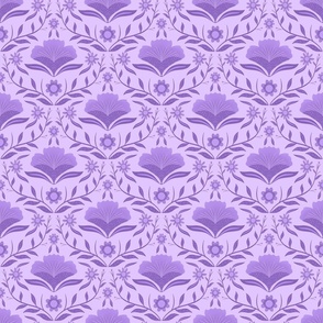 Purple Picket Fence Wildflowers (6x6)