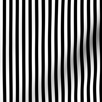 01 Black and White- Vertical Stripes- Quarter Inch- Awning Stripes- Cabana Stripes- Zebra Stripes- Petal Solids Coordinate- Striped Wallpaper- Halloween- Extra Small