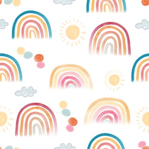 511-Rainbow-Days-sun-and-clouds-lovely-pattern