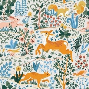 Woodland animals-small