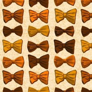 Bow ties - Fall Colors