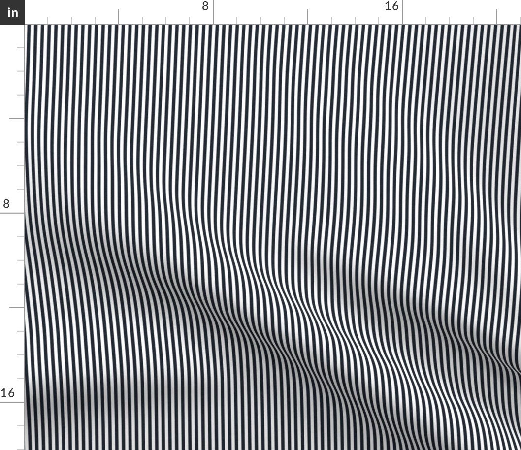 02 Graphite and White- Vertical Stripes- 1/8 Inch- Linen Texture- Awning Stripes- Cabana Stripes- Zebra Stripes- Dark Gray- Grey- Petal Solids Coordinate- Striped Wallpaper- Halloween- Mini