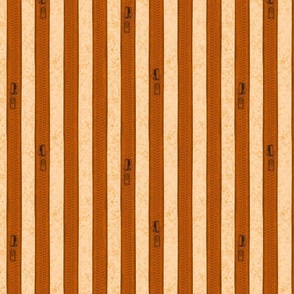 Zipper Stripes - Burnt Orange