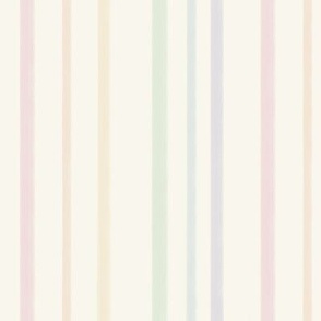 muted rainbow stripe