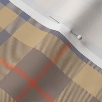 Modern Muted Yellow Tartan Plaid