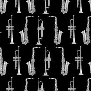 Saxophone Trumpet Musician Jazz Music