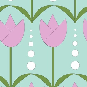 Tulip Bubbles- Giant Print