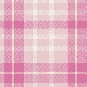  Valentine's Day Plaid - Pretty Pink Tartan Plaid for Girls