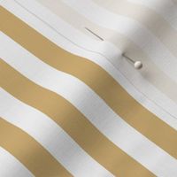 10 Honey and White- Vertical Stripes- Half Inch- Awning Stripes- Cabana Stripes- Petal Solids Coordinate- Striped Wallpaper- Gold- Small