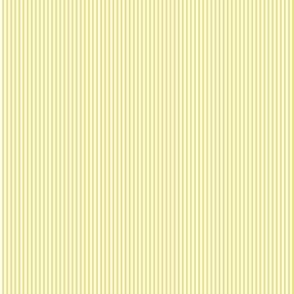 11 Buttercup Yellow and White- Vertical Stripes- 1/8 Inch- Awning Stripes- Cabana Stripes- Petal Solids Coordinate- Striped Wallpaper- Pastel Yellow- Bright Yellow- Summer-Mini
