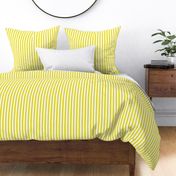 12 Lemon Lime Yellow and White- Vertical Stripes- Half Inch- Awning Stripes- Cabana Stripes- Petal Solids Coordinate- Striped Wallpaper- Bright Yellow- Summer- Small