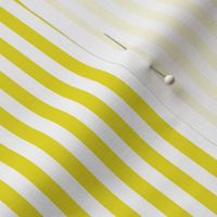 12 Lemon Lime Yellow and White- Vertical Stripes- Quarter Inch- Awning Stripes- Cabana Stripes- Petal Solids Coordinate- Striped Wallpaper- Bright Yellow- Summer- Extra Small