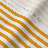 13 Marigold Orange and White- Vertical Stripes- Quarter Inch- Awning Stripes- Cabana Stripes- Petal Solids Coordinate- Striped Wallpaper- Bright Orange- Summer- Extra Small