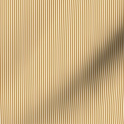 15 Desert Sun and White- Vertical Stripes- 1/16 Inch- Awning Stripes- Cabana Stripes- Petal Solids Coordinate- Mustard- Ocher- Gold- Micro