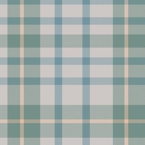 Modern Green and Blue Tartan Classic Plaid