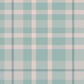 Neutral Green Tartan Plaid