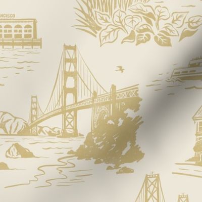 San Francisco Toile Gold SM