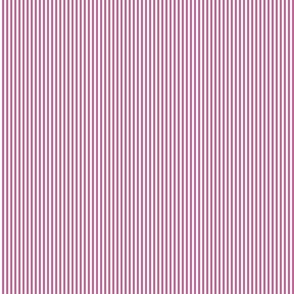 20 Peony Pink- Vertical Stripes- 1/8 Inch- Awning Stripes- Cabana Stripes- Petal Solids Coordinate- Mini