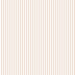 22 Blush Beige- Vertical Stripes- Quarter Inch- Awning Stripes- Cabana Stripes- Petal Solids Coordinate- Neutral- Extra Small
