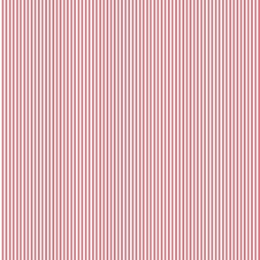 23 Watermelon Coral- Vertical Stripes-1/8 Inch- Awning Stripes- Cabana Stripes- Petal Solids Coordinate- Flamingo- Pink- Pastel Christmas- Mini