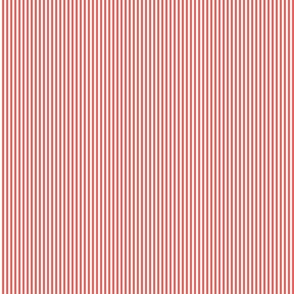 24 Coral- Vertical Stripes- 1/8 Inch- Awning Stripes- Cabana Stripes- Petal Solids Coordinate- Flamingo- Pink- Pastel Christmas- Holidays- Mini