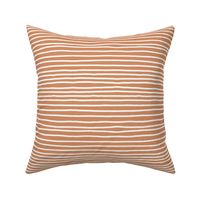 Sketchy Stripes // Terracotta