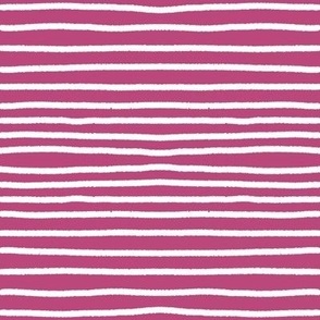 Sketchy Stripes // Boho Rose
