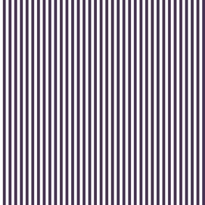 29 Plum- Vertical Stripes- Quarter Inch- Awning Stripes- Cabana Stripes- Petal Solids Coordinate- Violet- Purple- Lavender- Haloween- Extra Small