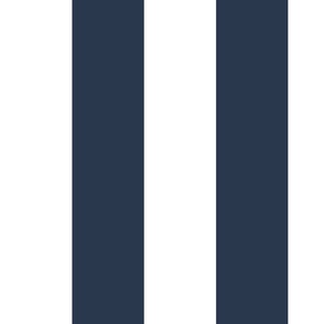 30 Navy Blue- Vertical Stripes- 4 Inches- Awning Stripes- Cabana Stripes- Petal Solids Coordinate- Indigo- Coastal Stripes- Extra Large
