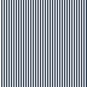 30 Navy Blue- Vertical Stripes- Quarter Inch- Awning Stripes- Cabana Stripes- Petal Solids Coordinate- Indigo- Coastal Stripes- Extra Small