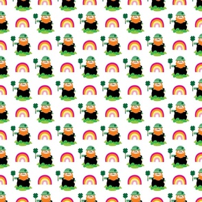 leprechaun rainbow halfdrop medium