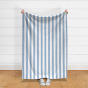 33 Sky Blue- Vertical Stripes- 2 Inches- Awning Stripes- Cabana Stripes- Petal Solids Coordinate- Pastel Blue- Soft Blue- Coastal- Neutral- Large