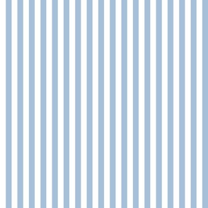 33 Sky Blue- Vertical Stripes- Half Inch- Awning Stripes- Cabana Stripes- Petal Solids Coordinate- Pastel Blue- Soft Blue- Coastal- Neutral- Small