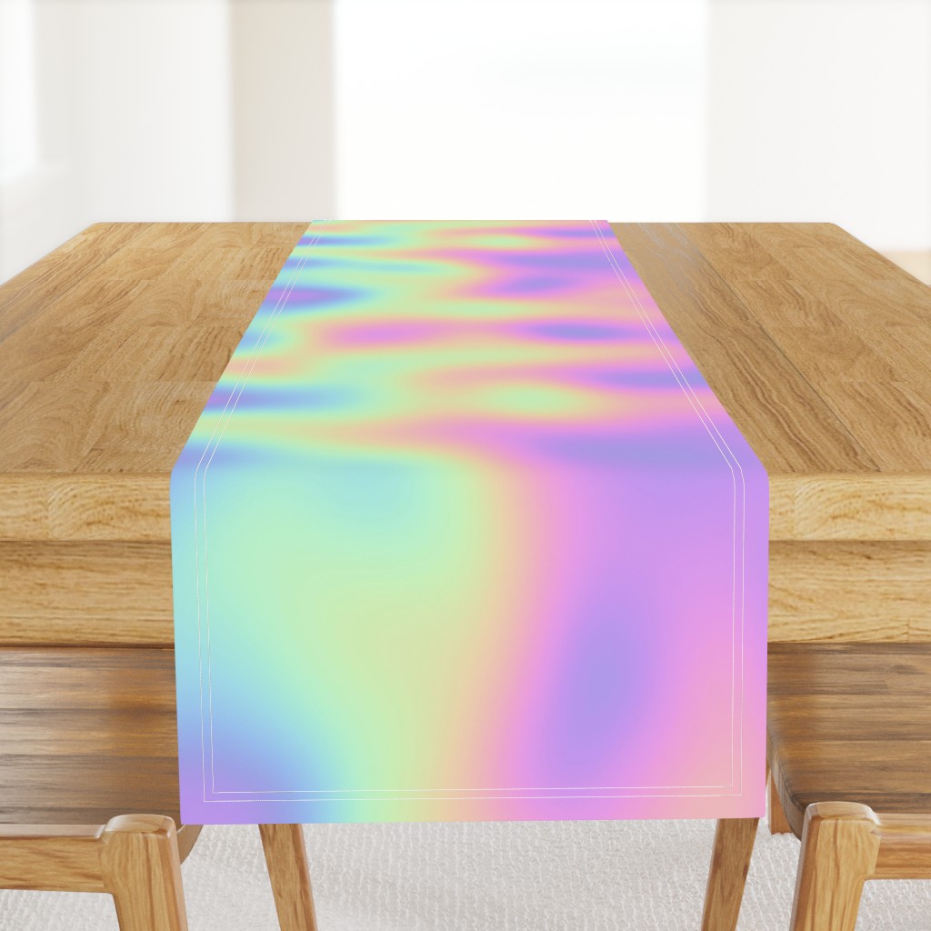 Iridescent Pastel Thermal infrared Heatmap Ombre Gradient Blur (Large Scale)
