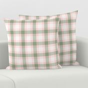 Cute Pink and Green Tartan Classic Plaid Grid