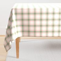 Cute Pink and Green Tartan Classic Plaid Grid