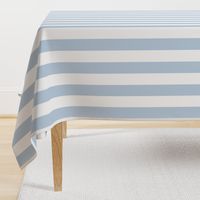 34 Fog Blue- Vertical Stripes- 2 Inches- Awning Stripes- Cabana Stripes- Petal Solids Coordinate- Pastel Blue- Soft Blue- Coastal- Neutral- Large