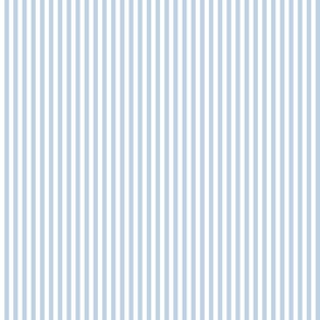 34 Fog Blue- Vertical Stripes- Quarter Inch- Awning Stripes- Cabana Stripes- Petal Solids Coordinate- Pastel Blue- Soft Blue- Coastal- Neutral- Extra Small
