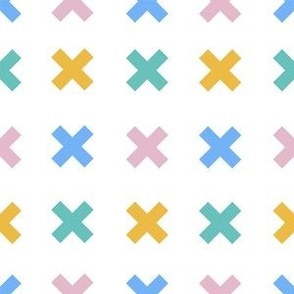 Colourful "Ex" Pattern