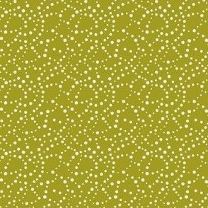 Small // Trail Crossing: Abstract Dot Blender - Pear Liqueur Green
