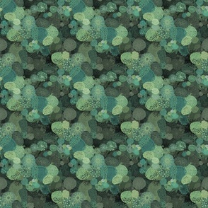 Magical Mossy Mounds in Muted Tones - Small