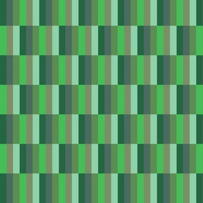 Solid green stripes