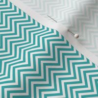 chevron pinstripes teal