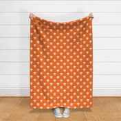 inukshuk Orange pattern - Large