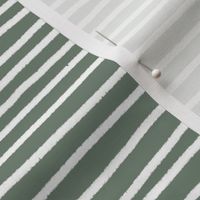 Sketchy Stripes // Boho Sage